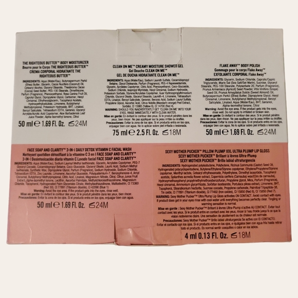 NEW Soap & Glory:The Glorious Five Bath Gift Set & Smoothie Star Breakfast Scrub - Picture 3 of 4